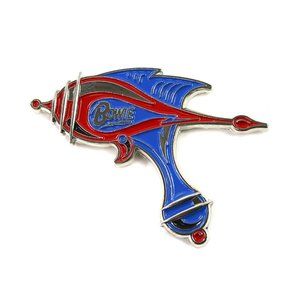 Enamel Pin Custom Lapel  The David Bowie Raygun Pin - Music Pin